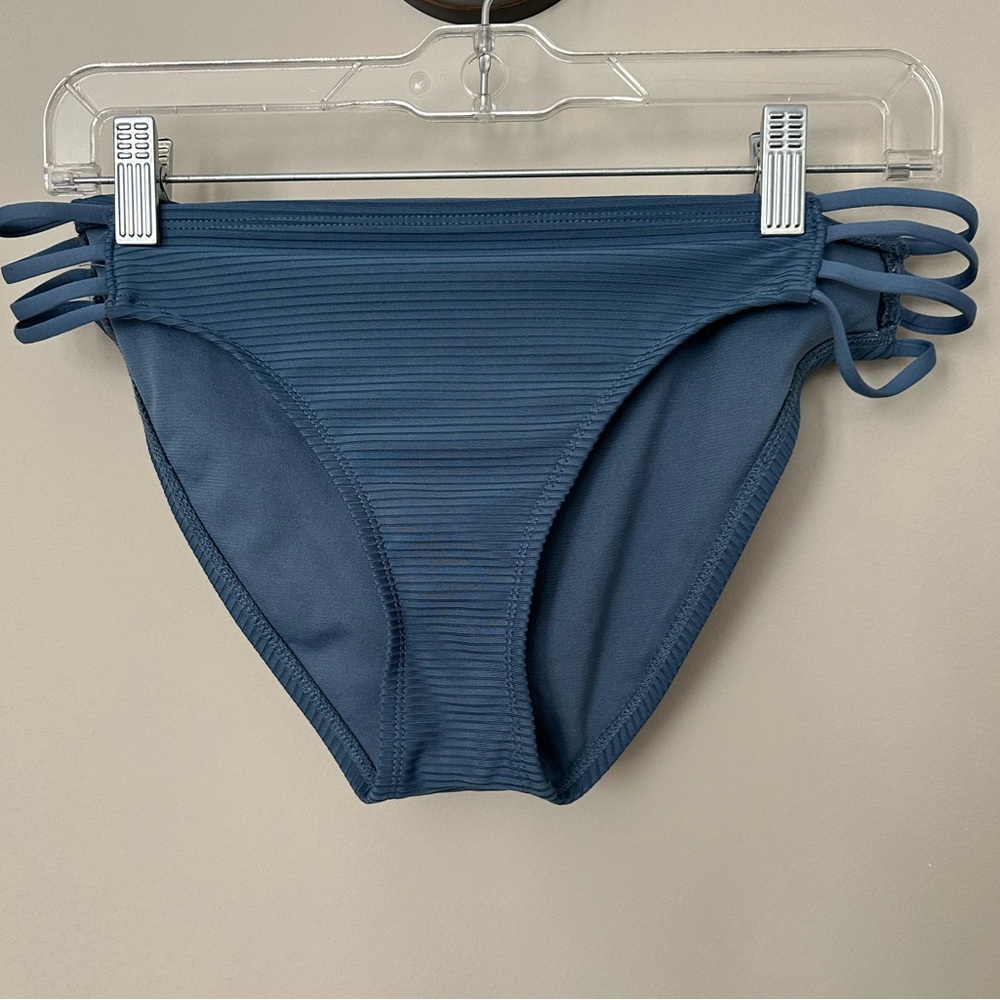 Mossimo Bikini Bottoms with Side Cutouts, Blue